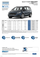 Ford Galaxy Cennik 2020 